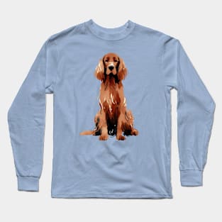 Irish Setter Sitt'n Pretty Long Sleeve T-Shirt